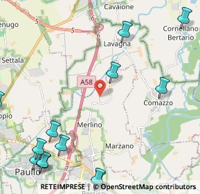 Mappa Cascina Torchio, 26833 Comazzo LO, Italia (3.15231)