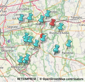 Mappa Cascina Torchio, 26833 Comazzo LO, Italia (7.41882)