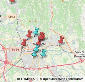 Mappa Piazza Indipendenza, 37121 Verona VR, Italia (4.31357)