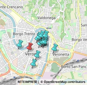 Mappa Piazza Indipendenza, 37121 Verona VR, Italia (0.48857)