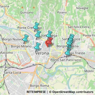 Mappa Piazza Indipendenza, 37121 Verona VR, Italia (1.51727)