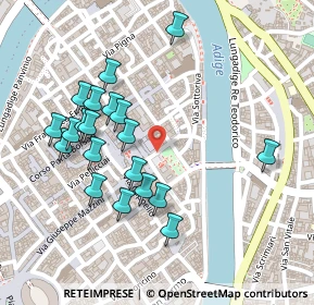 Mappa Piazza Indipendenza, 37121 Verona VR, Italia (0.238)