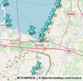 Mappa Via Benaco, 37019 Peschiera del Garda VR, Italia (5.52167)