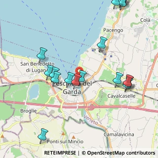 Mappa Via Benaco, 37019 Peschiera del Garda VR, Italia (2.8015)