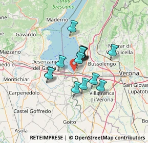 Mappa Via Benaco, 37019 Peschiera del Garda VR, Italia (8.78667)