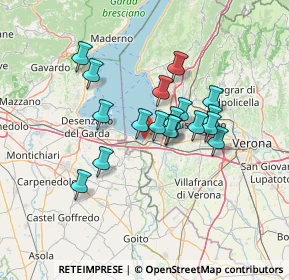 Mappa Via Benaco, 37019 Peschiera del Garda VR, Italia (10.69)