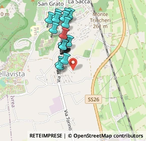 Mappa Stradale Torino, 10015 Ivrea TO, Italia (0.399)