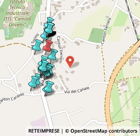 Mappa Stradale Torino, 10015 Ivrea TO, Italia (0.25862)