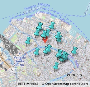 Mappa Cannaregio, 30100 Venezia VE, Italia (0.3745)