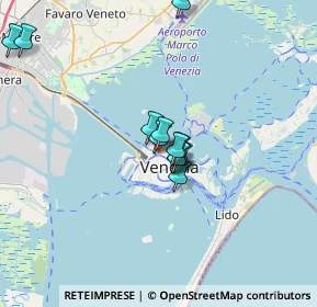 Mappa Cannaregio, 30100 Venezia VE, Italia (2.7075)