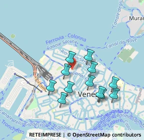 Mappa Cannaregio, 30100 Venezia VE, Italia (0.80583)