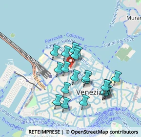 Mappa Cannaregio, 30100 Venezia VE, Italia (0.7885)