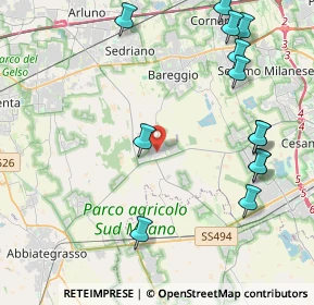 Mappa 20080 Cisliano MI, Italia (5.14923)