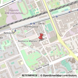 Mappa Via Guglielmo Guintellino, 26, 20143 Milano, Milano (Lombardia)