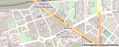 Mappa Milano