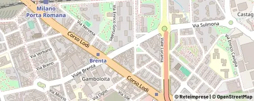 Mappa Milano