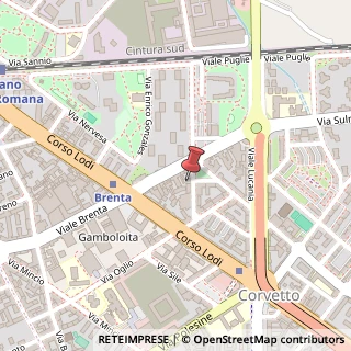 Mappa Via Privata Sebastiano Serlio, 11, 20139 Milano, Milano (Lombardia)