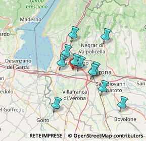 Mappa Via Molina, 37060 Sona VR, Italia (11.13727)