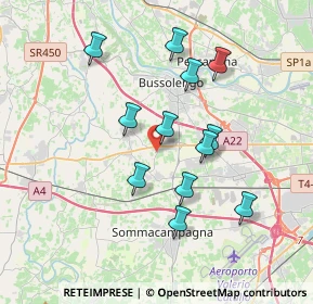 Mappa Via Molina, 37060 Sona VR, Italia (3.32417)