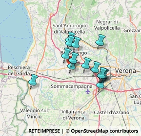 Mappa Via Molina, 37060 Sona VR, Italia (5.20867)