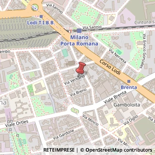 Mappa Via Verbano, 43, 20139 Verbania, Verbano-Cusio-Ossola (Piemonte)