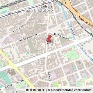 Mappa Via Ambrogio Binda, 28, 20143 Milano, Milano (Lombardia)