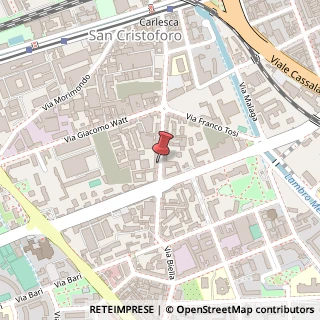 Mappa Via Ambrogio Binda, 16, 20143 Milano, Milano (Lombardia)