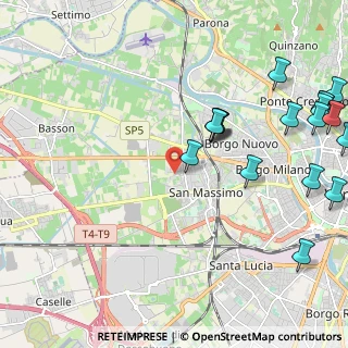 Mappa Via Nicolò Ormanetto, 37139 Verona VR, Italia (2.83222)