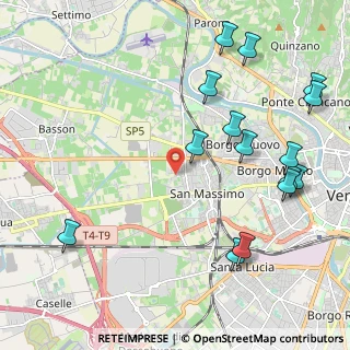 Mappa Via Nicolò Ormanetto, 37139 Verona VR, Italia (2.59067)