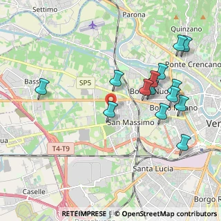 Mappa Via Nicolò Ormanetto, 37139 Verona VR, Italia (2.12143)