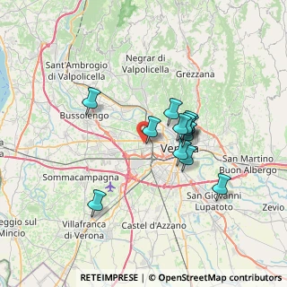 Mappa Via Nicolò Ormanetto, 37139 Verona VR, Italia (5.52615)