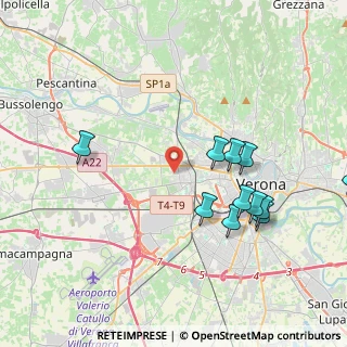 Mappa Via Nicolò Ormanetto, 37139 Verona VR, Italia (4.26455)
