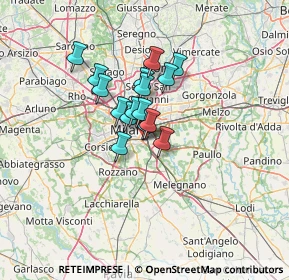 Mappa Via Codogno, 20139 Milano MI, Italia (8.36813)
