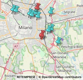 Mappa Via Codogno, 20139 Milano MI, Italia (4.05583)