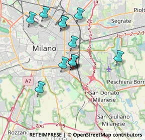 Mappa Via Codogno, 20139 Milano MI, Italia (3.295)