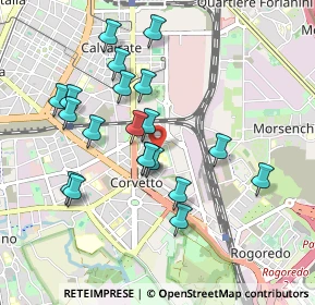 Mappa Via Codogno, 20139 Milano MI, Italia (0.8885)