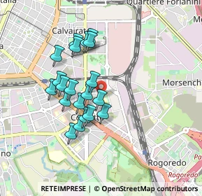 Mappa Via Codogno, 20139 Milano MI, Italia (0.7575)