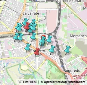 Mappa Via Codogno, 20139 Milano MI, Italia (0.777)