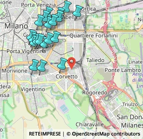 Mappa Via Codogno, 20139 Milano MI, Italia (2.288)