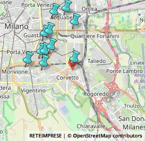 Mappa Via Codogno, 20139 Milano MI, Italia (2.00091)