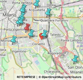 Mappa Via Codogno, 20139 Milano MI, Italia (2.36417)