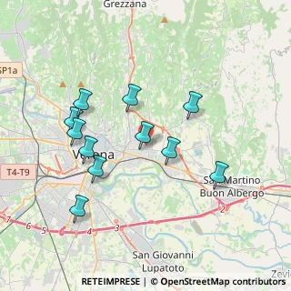 Mappa Via G. Dalla Corte, 37131 Verona VR, Italia (3.57273)
