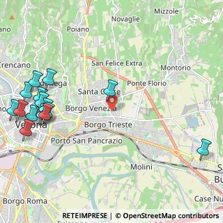 Mappa Via G. Dalla Corte, 37131 Verona VR, Italia (2.96533)