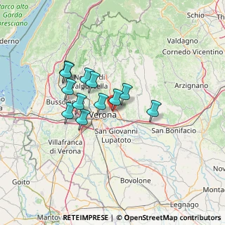 Mappa Via G. Dalla Corte, 37131 Verona VR, Italia (10.72)