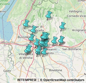 Mappa Interrato Acqua Morta, 37129 Verona VR, Italia (9.3705)