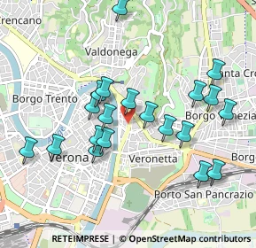 Mappa Interrato dell' Acqua Morta, 37129 Verona VR, Italia (0.932)