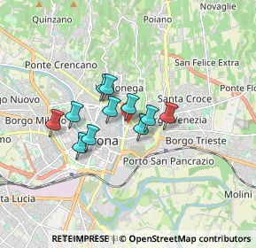 Mappa Interrato dell' Acqua Morta, 37129 Verona VR, Italia (1.16)