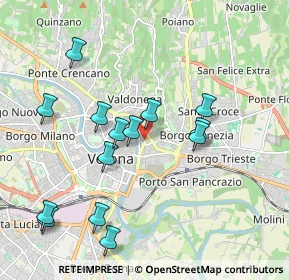 Mappa Interrato dell' Acqua Morta, 37129 Verona VR, Italia (1.98643)