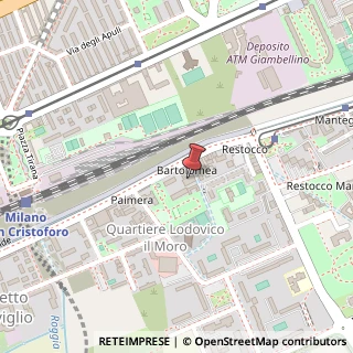 Mappa Via Lodovico Il Moro, 123, 20143 Milano, Milano (Lombardia)