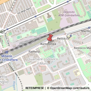 Mappa Via Lodovico Il Moro, 121, 20143 Milano, Milano (Lombardia)